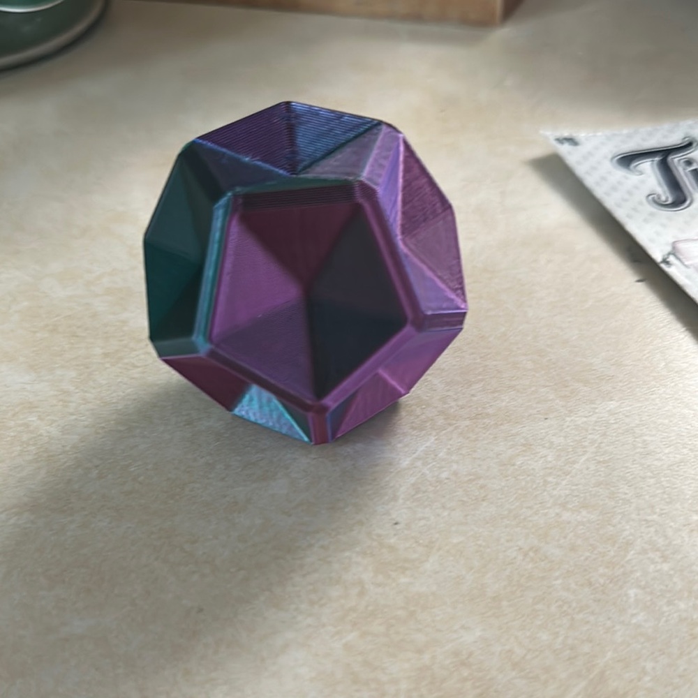 Colorful Geometric Decorative Object